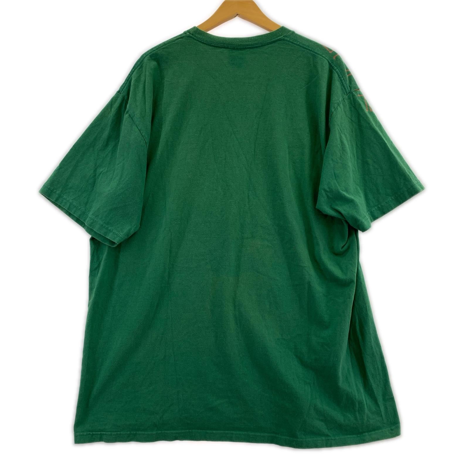 半袖Ｔシャツ Supreme Overprint Knockout Tee 緑 (XL)