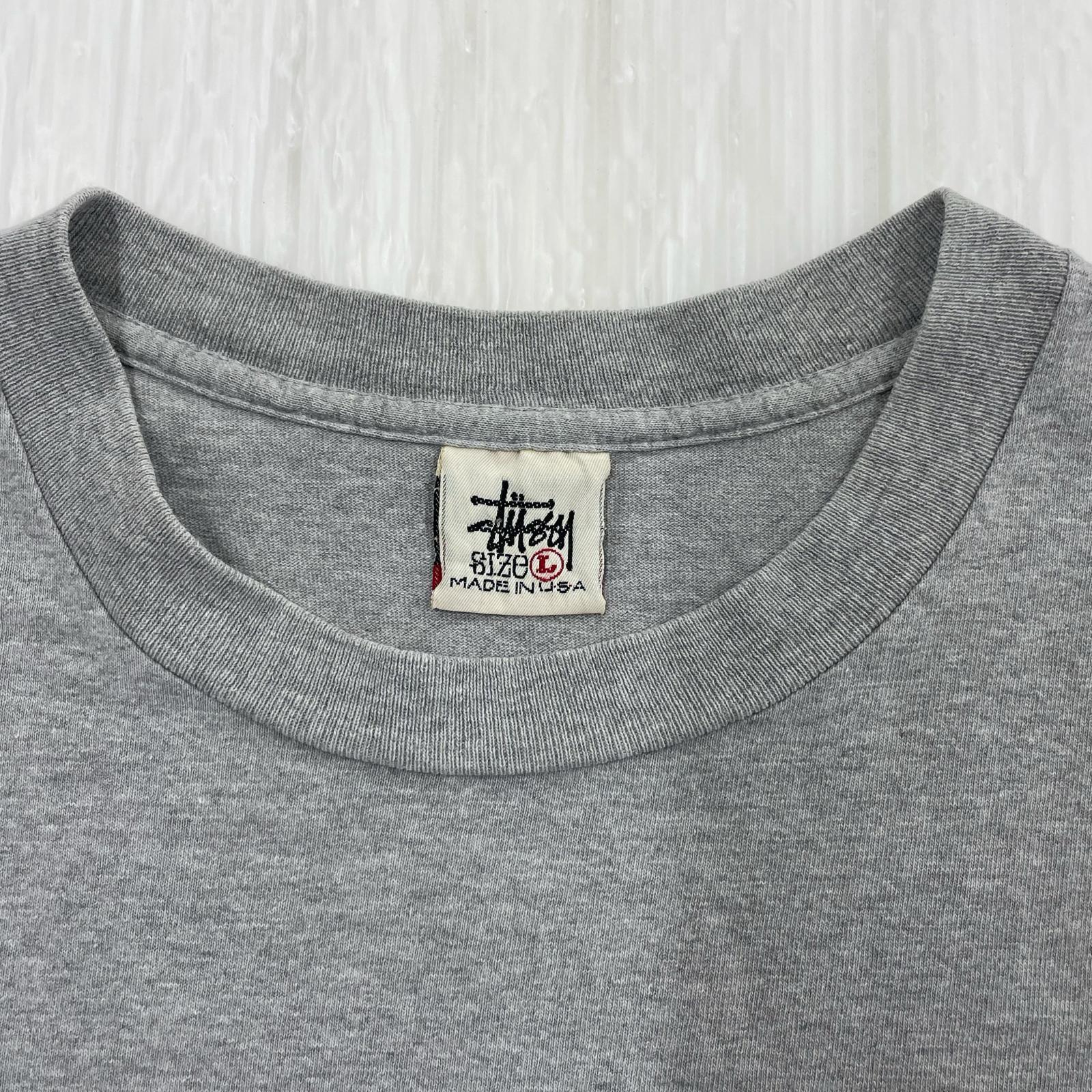 半袖Ｔシャツ 90s 白タグ グレー L L グレー
