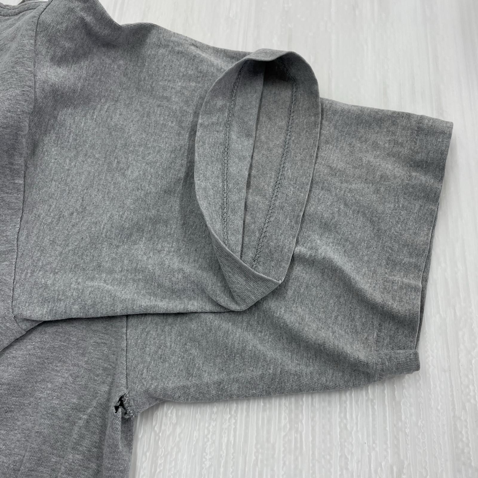 半袖Ｔシャツ 90s 白タグ グレー L L グレー