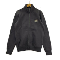 ブルゾン LOGO ZIP THRU SWEAT/BLK S ブラック