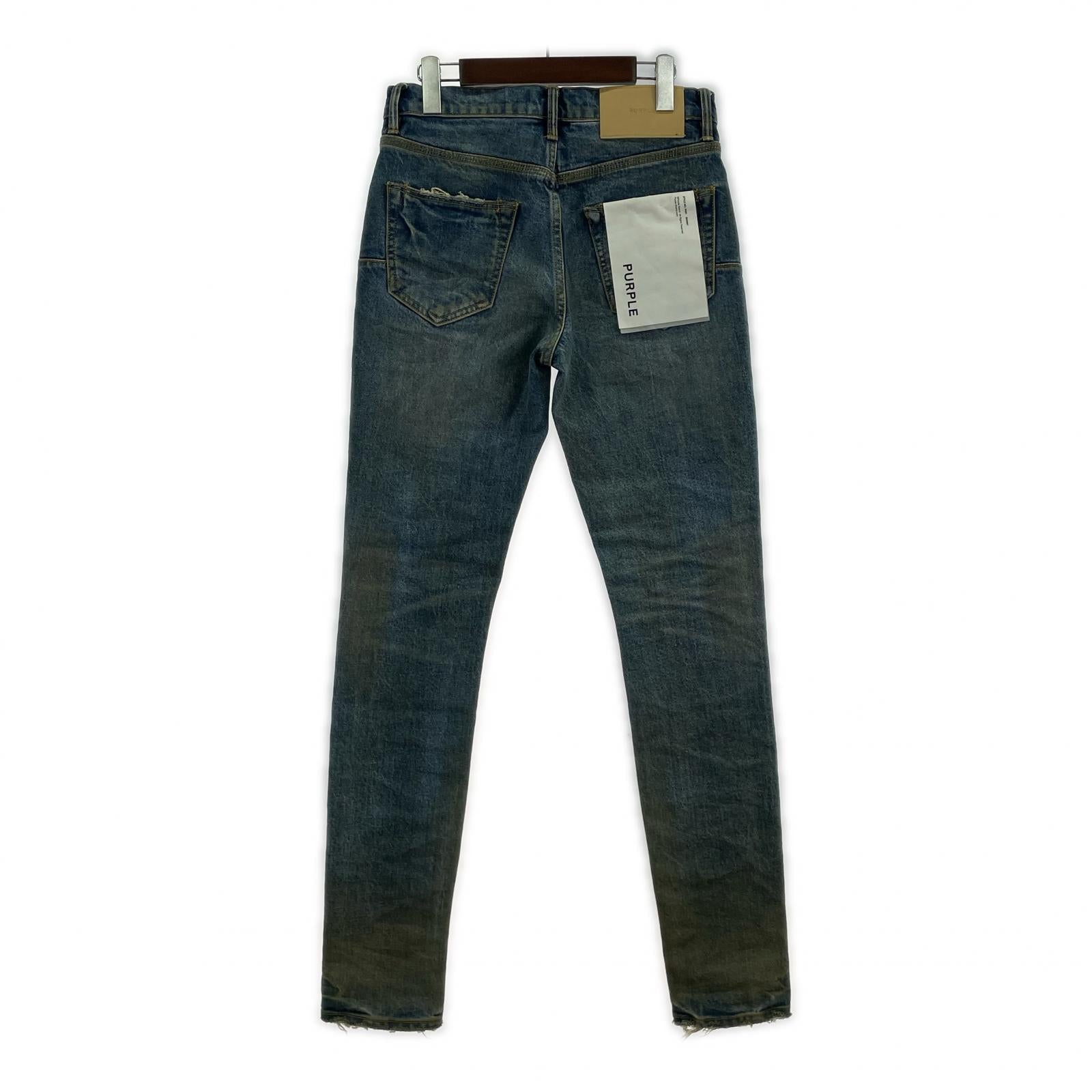 デニムパンツ LOW RISE SKINNY JEAN P001 28 ブルー