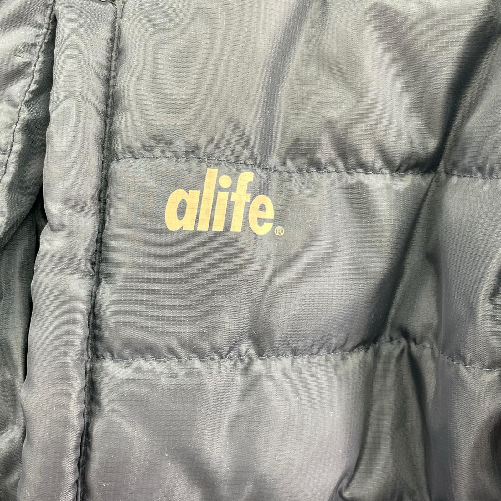 ダウンジャケット ALIFE リバーシブル星条旗 S