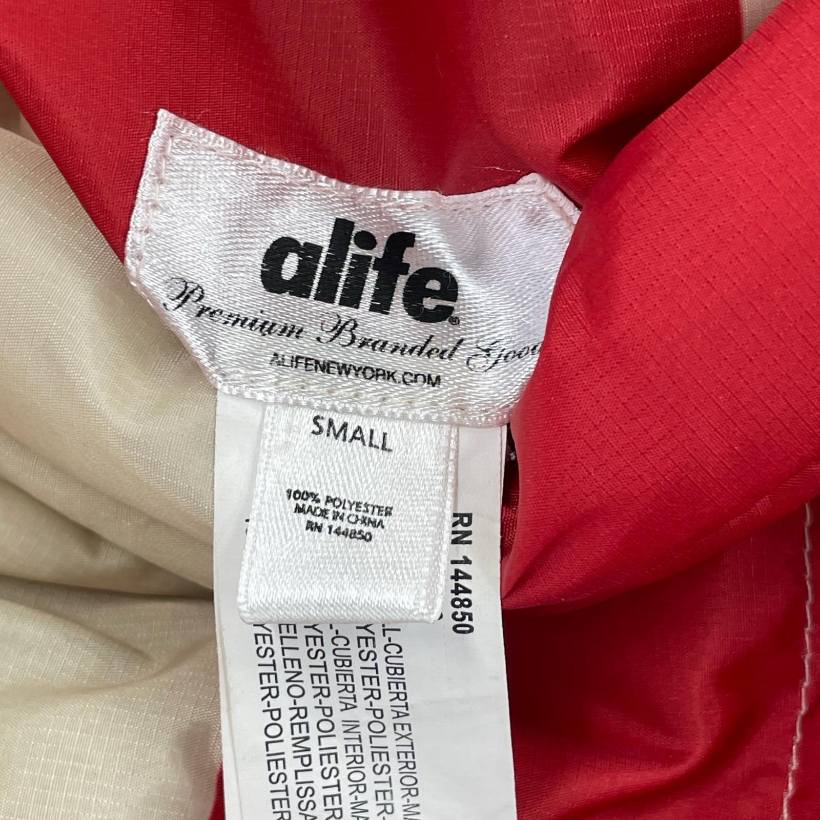 ダウンジャケット ALIFE リバーシブル星条旗 S