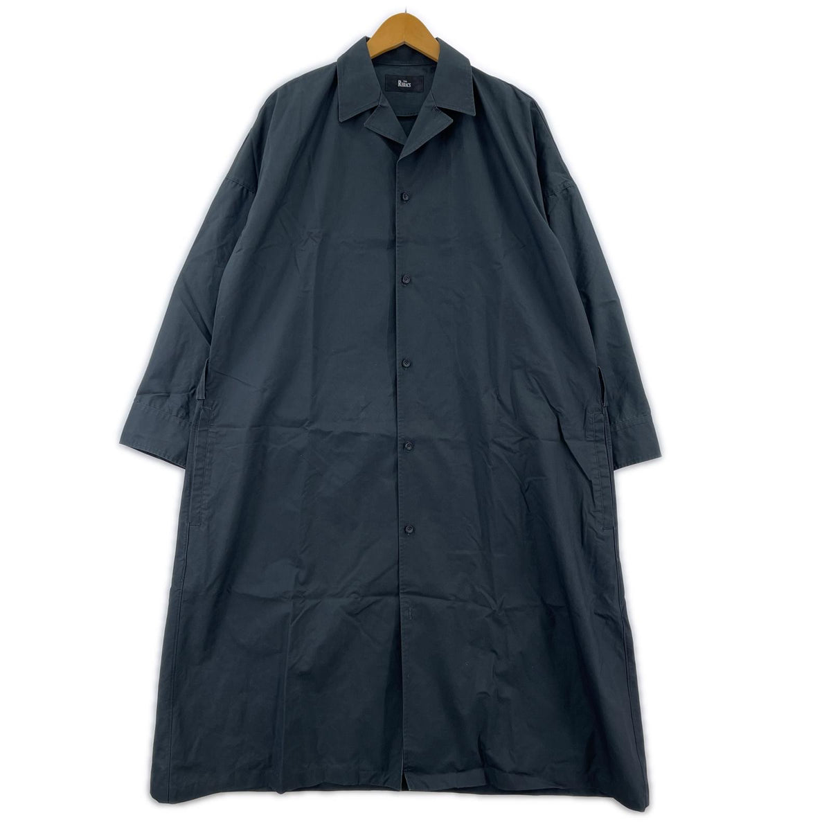 ジャケット ロング シャツ コート Ｆ ネイビー フリー ネイビー