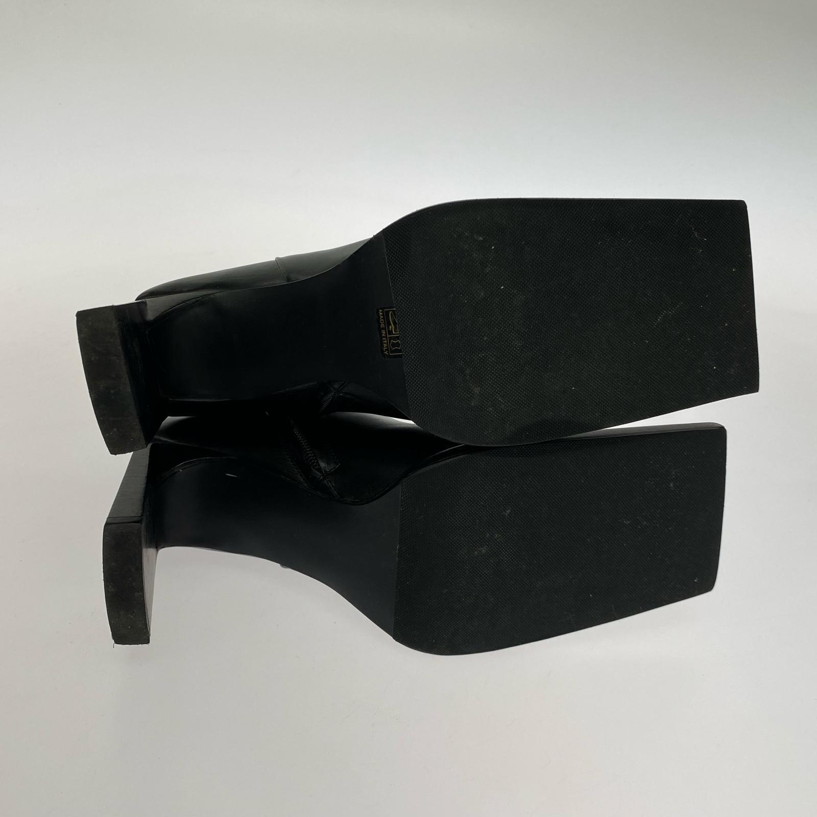 BALENCIAGA スクエアトゥーブーツ 36