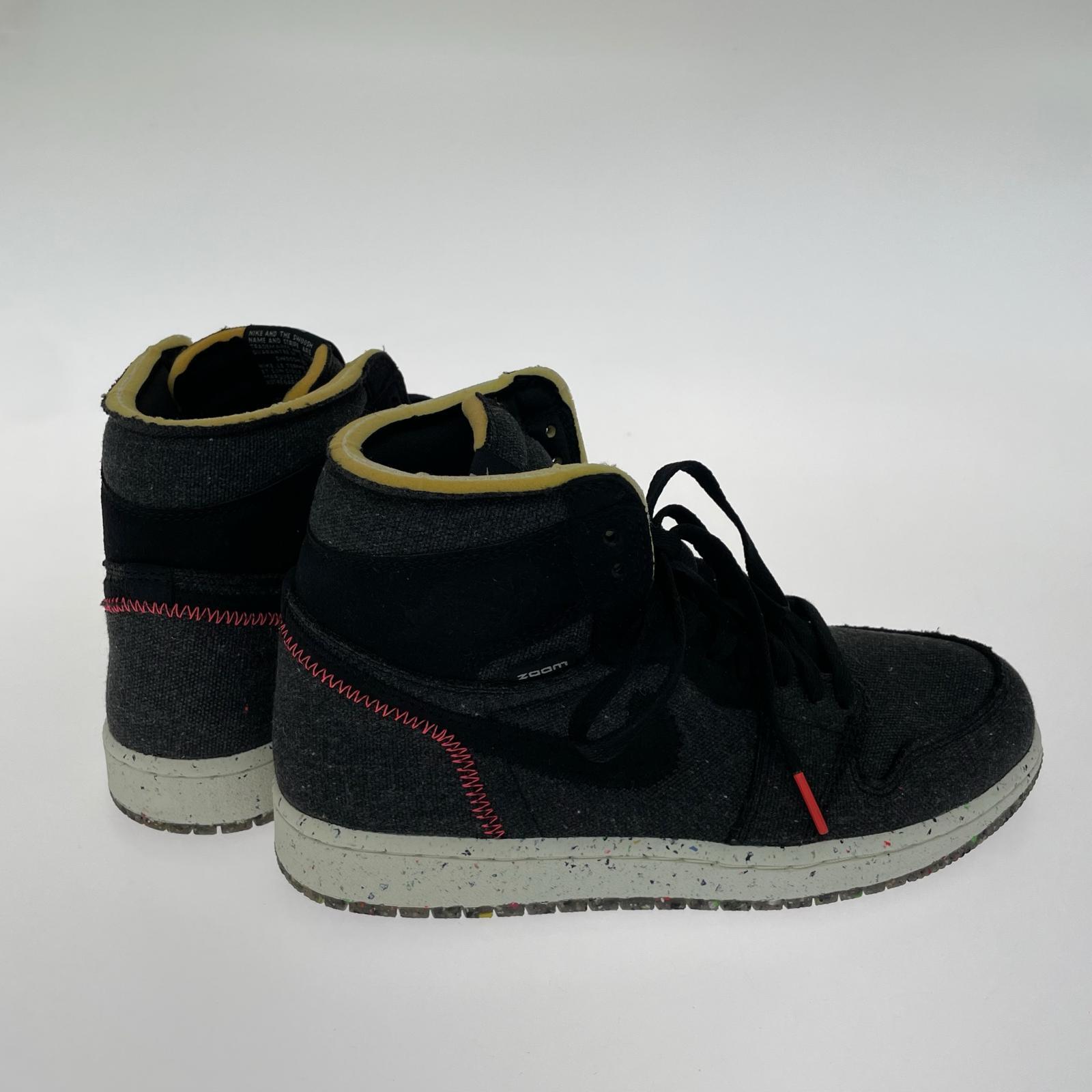スニーカー Air Jordan 1 High Zoom Crater 25.0cm 25cm (US7 UK6 1/2 EU40) ブラック