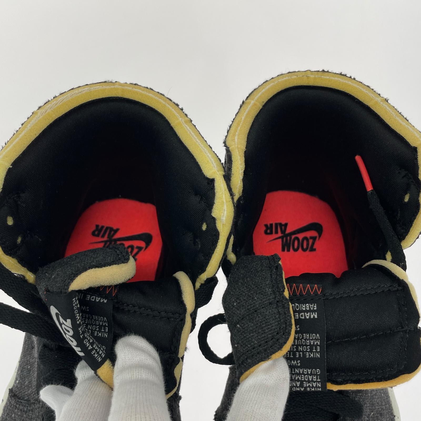 スニーカー Air Jordan 1 High Zoom Crater 25.0cm 25cm (US7 UK6 1/2 EU40) ブラック