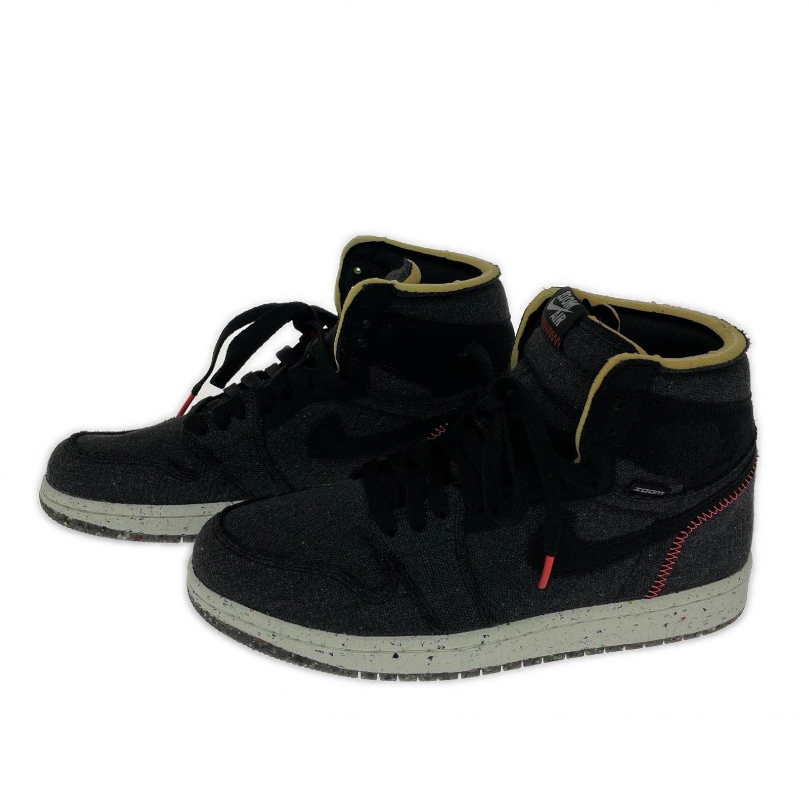 スニーカー Air Jordan 1 High Zoom Crater 25.0cm 25cm (US7 UK6 1/2 EU40) ブラック