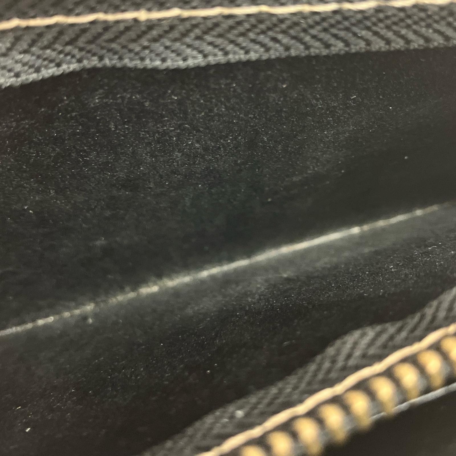 長財布 レザーウォレット 黒 ブラック