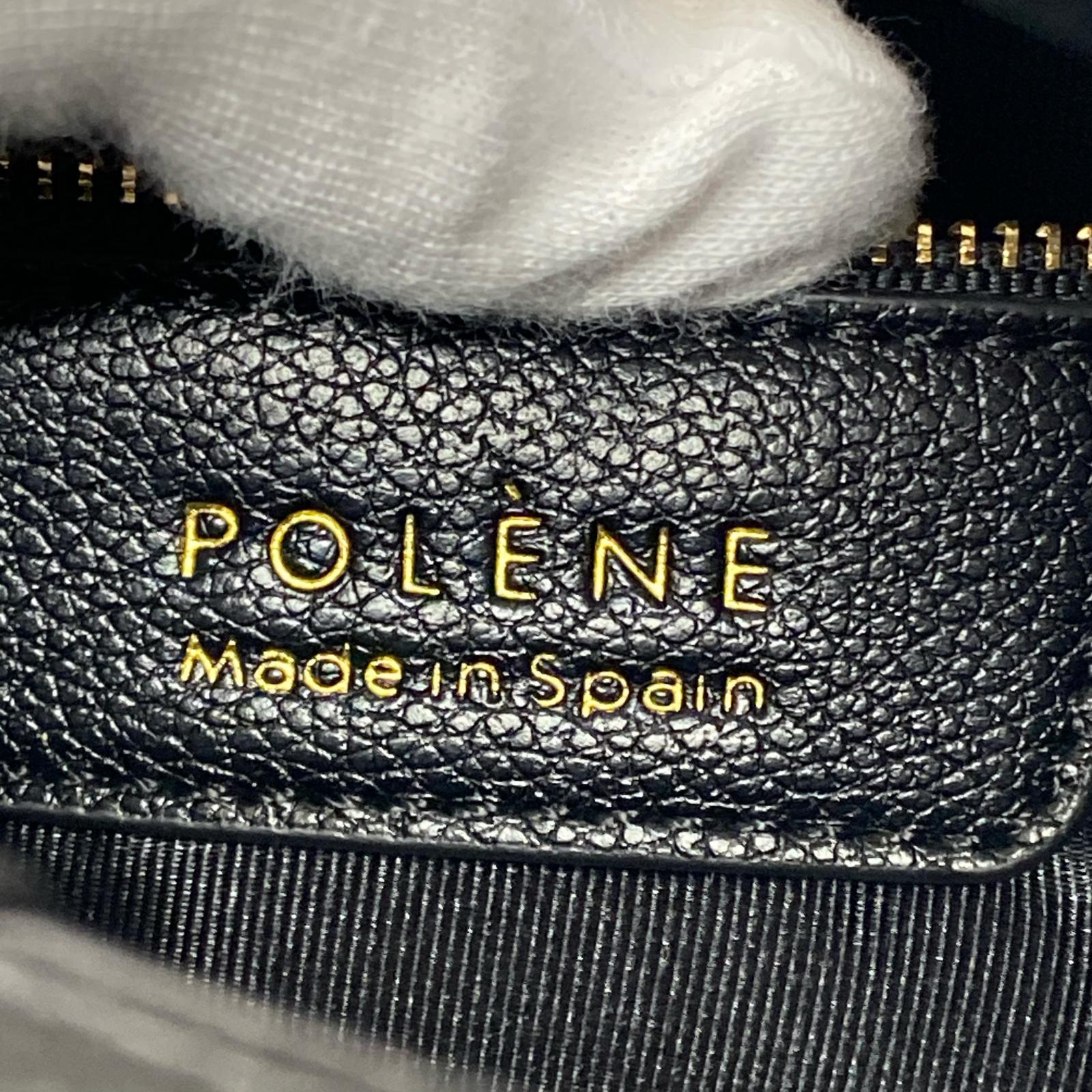 ハンドバッグ POLENE ヌメロ ヌフ 2way ブラック