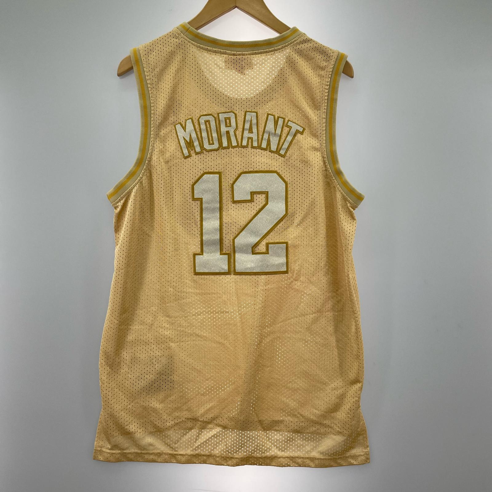 タンクトップ JA MORANT #12 ジャージ S ベージュ