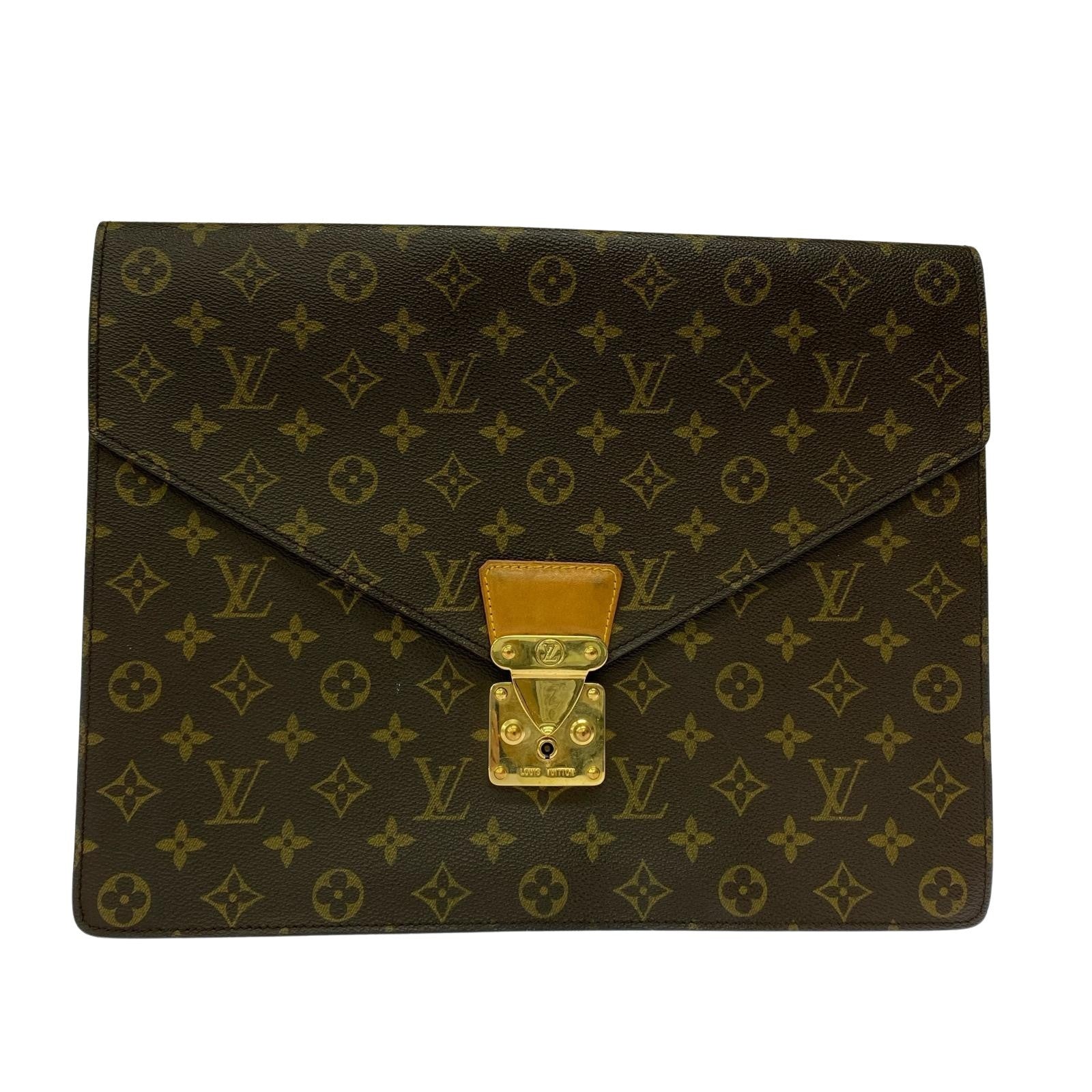 LV モノグラム M53335 ドキュマンセナトゥール ※付着物