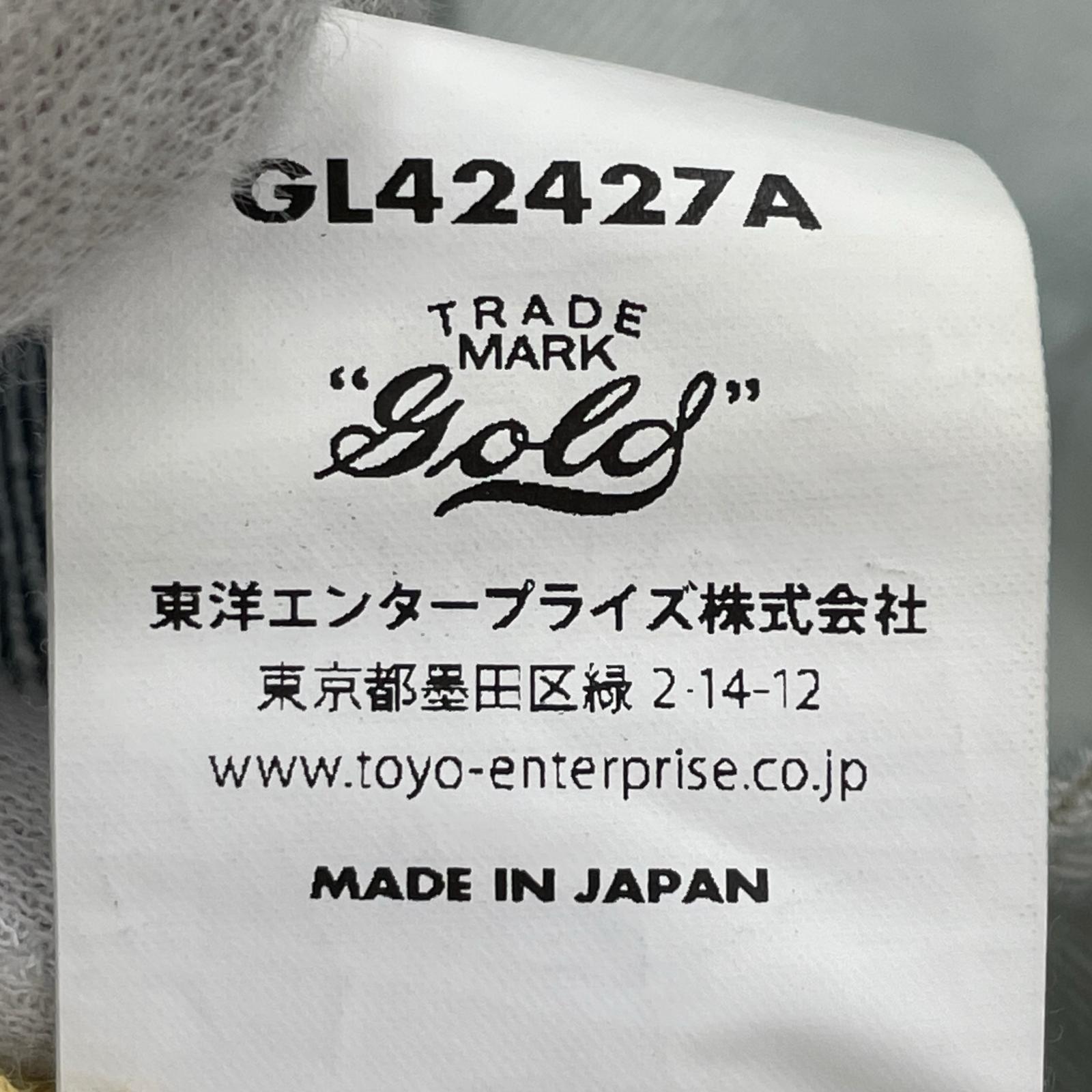 デニムパンツ TRADE MARK GOLD ネイビー