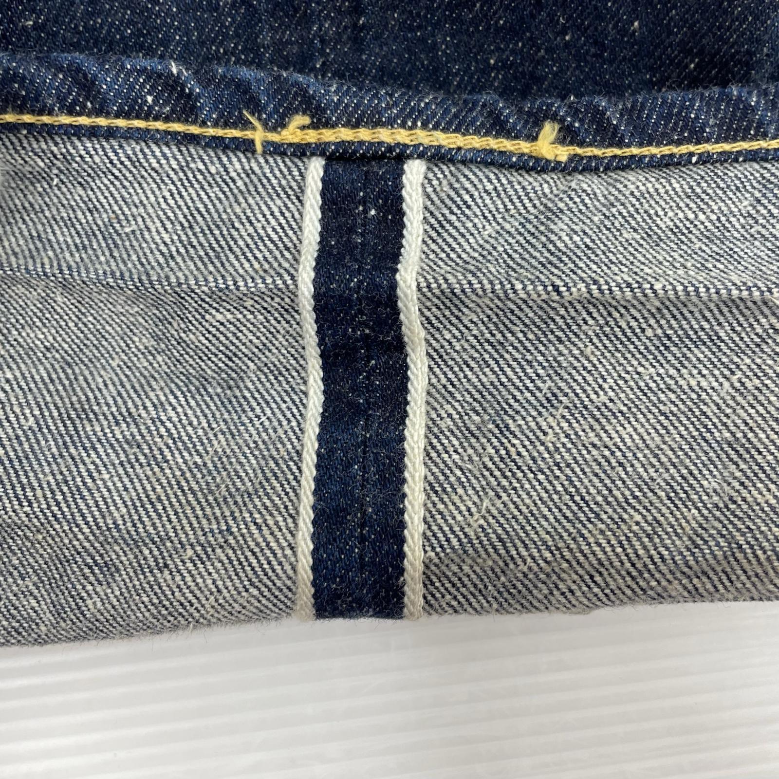 デニムパンツ TRADE MARK GOLD ネイビー