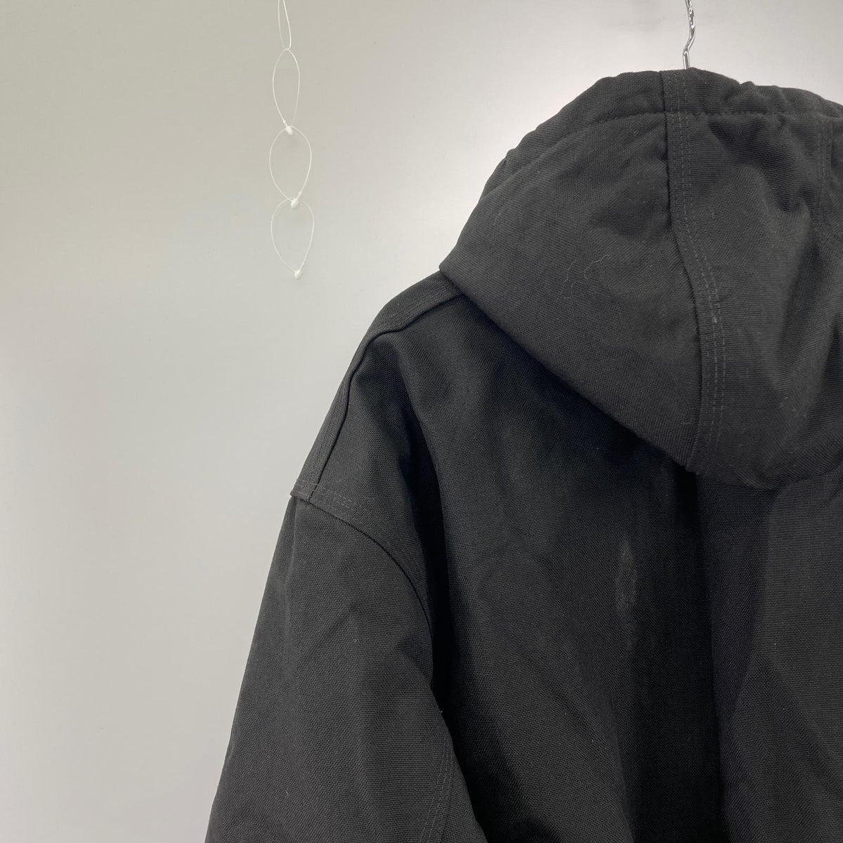 ジャケット ﾅｲﾛﾝ地 ｱｸﾃｨﾌﾞｼﾞｬｹｯﾄ BLK XL ブラック