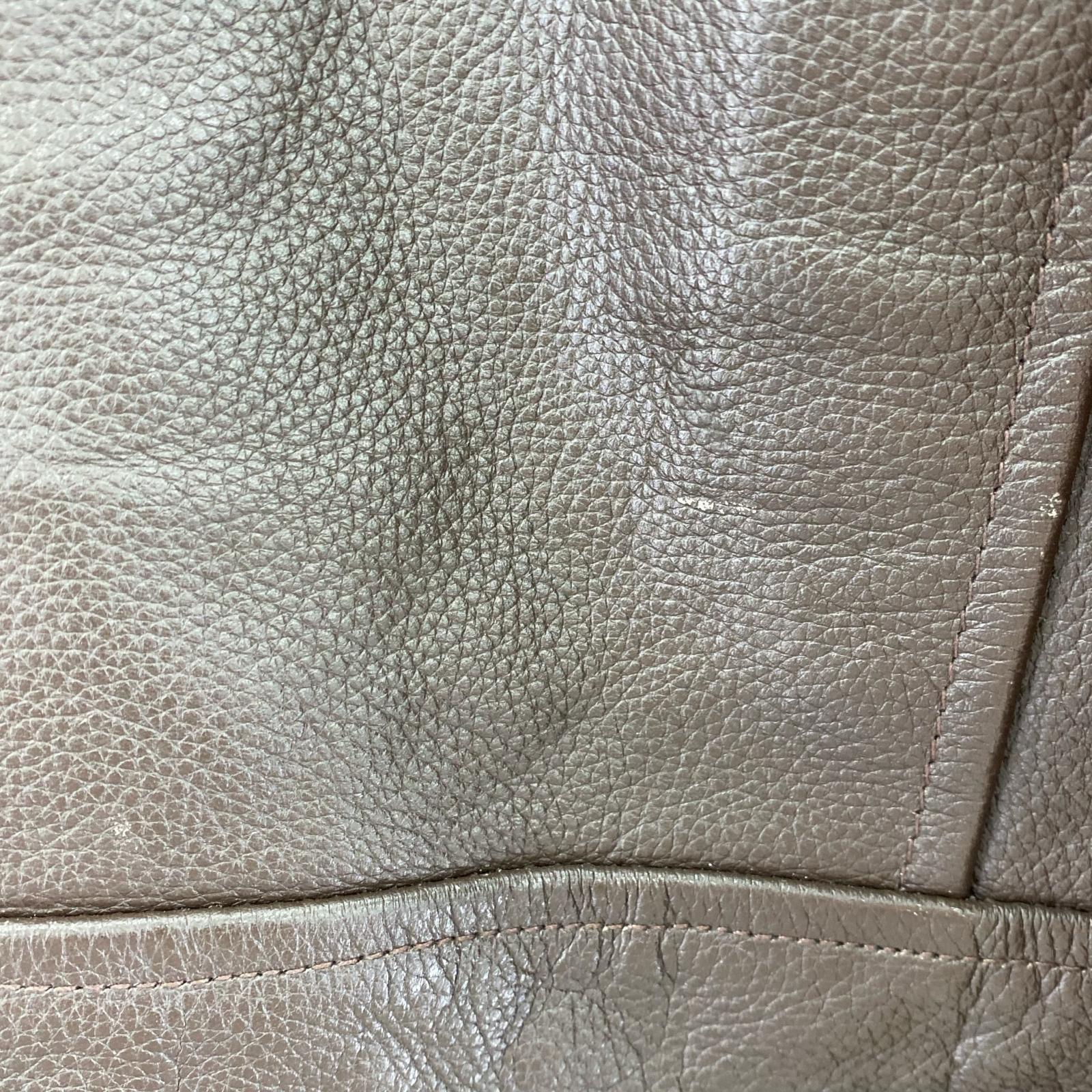 レザージャケット HORN WORK ボア レザーシングルジャケット 茶 (L) L ブラウン