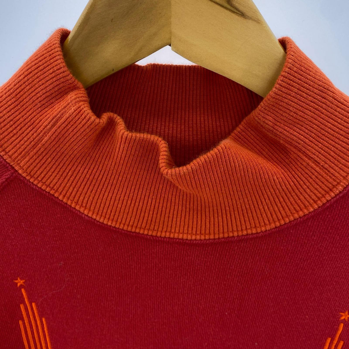 スウェット COGNOMEN FOOTBALL SWEAT SHIRT 25AW S レッド