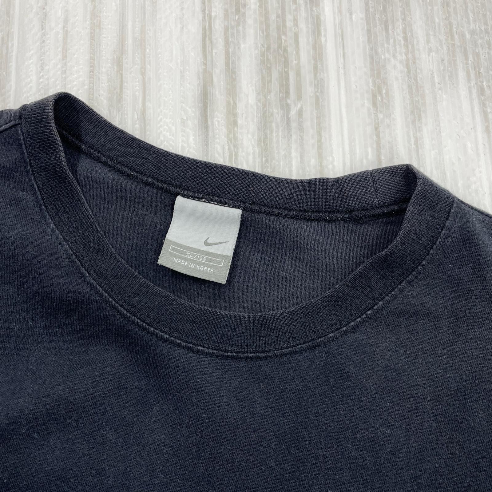半袖Ｔシャツ 00s 銀タグ JUST DO IT ロゴTee BLK ブラック