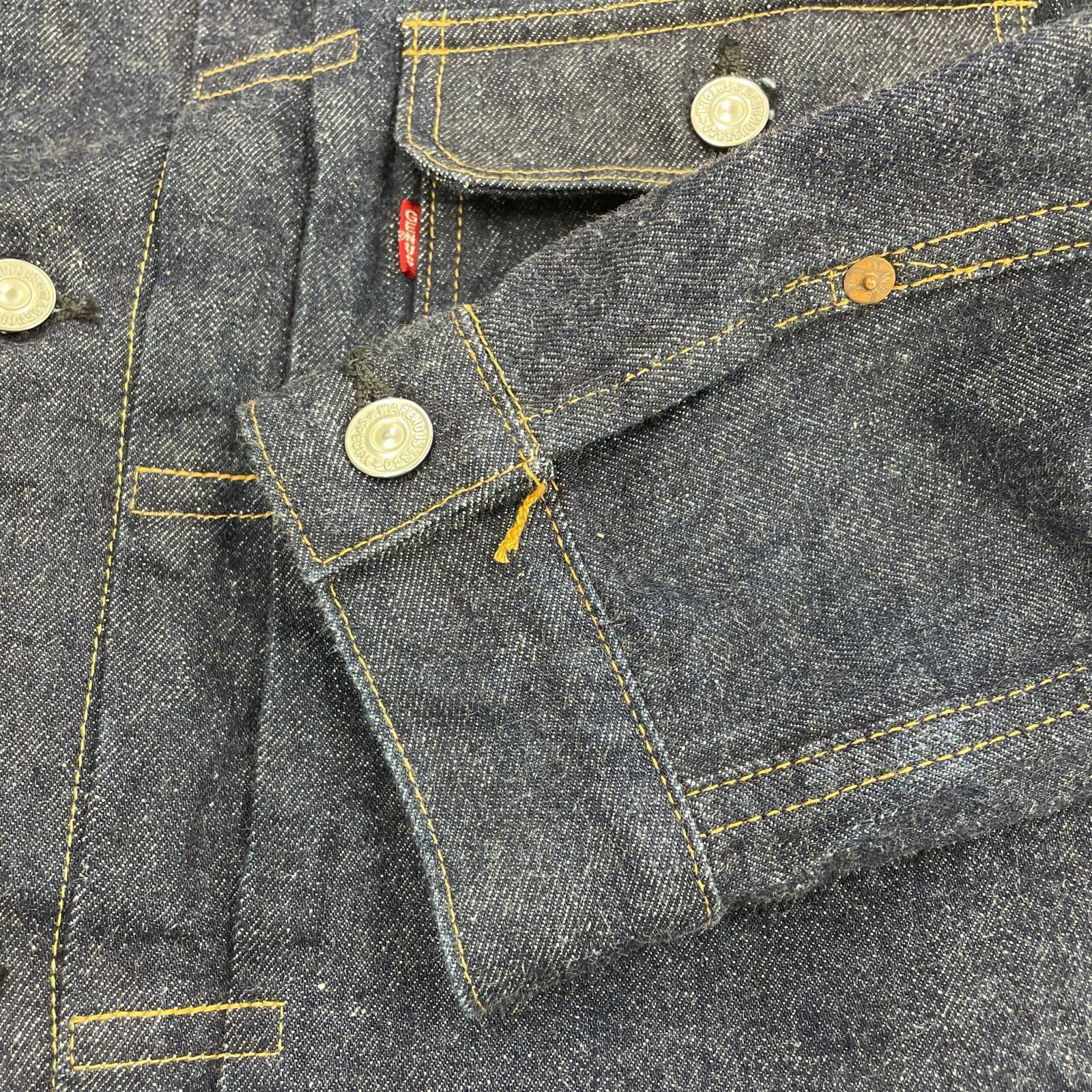 デニムジャケット 2002XX W40 2nd TYPE MODEL:1953 40 ブルー