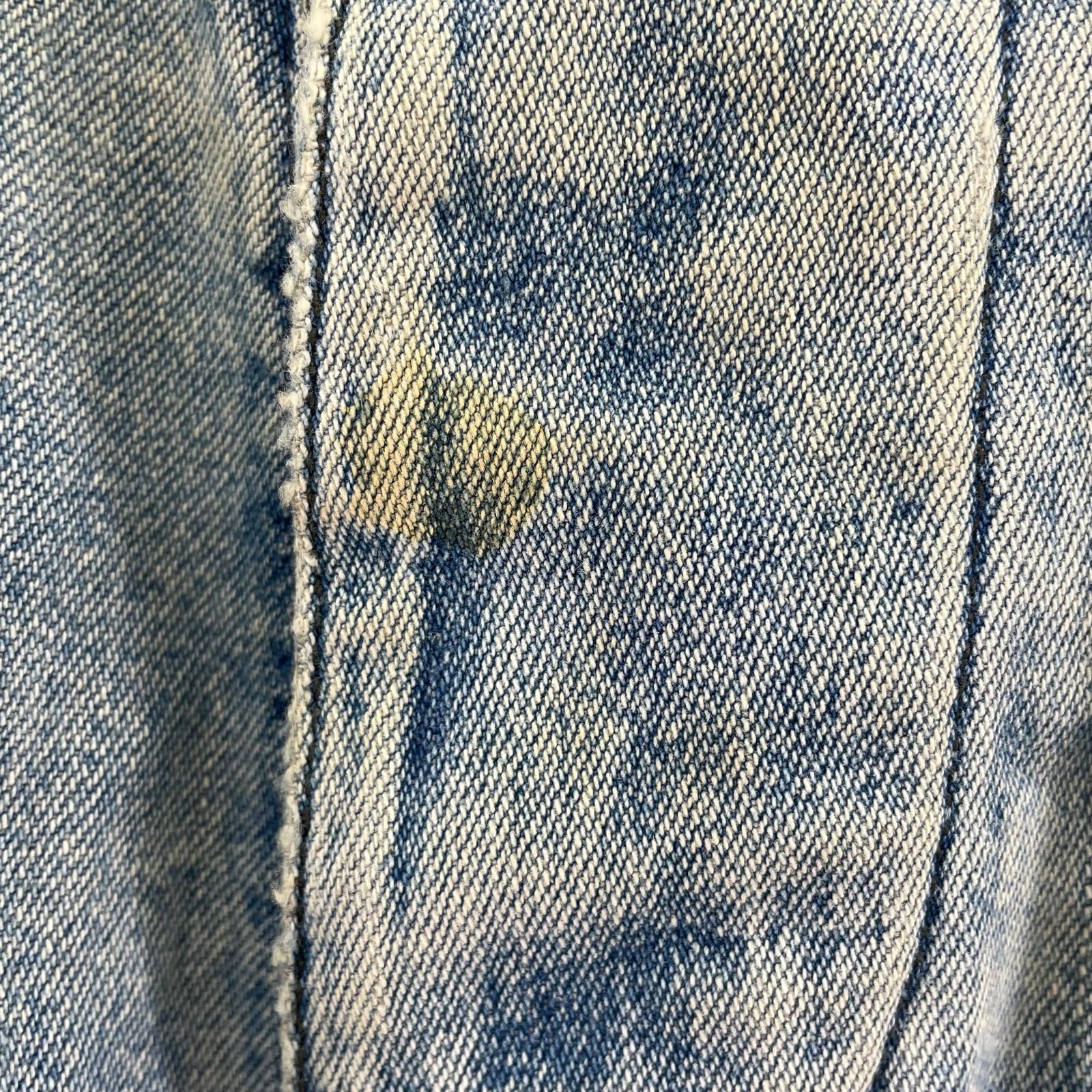 デニムパンツ RRL 90S 初期3つ星 デニムカーゴパンツ ブルー