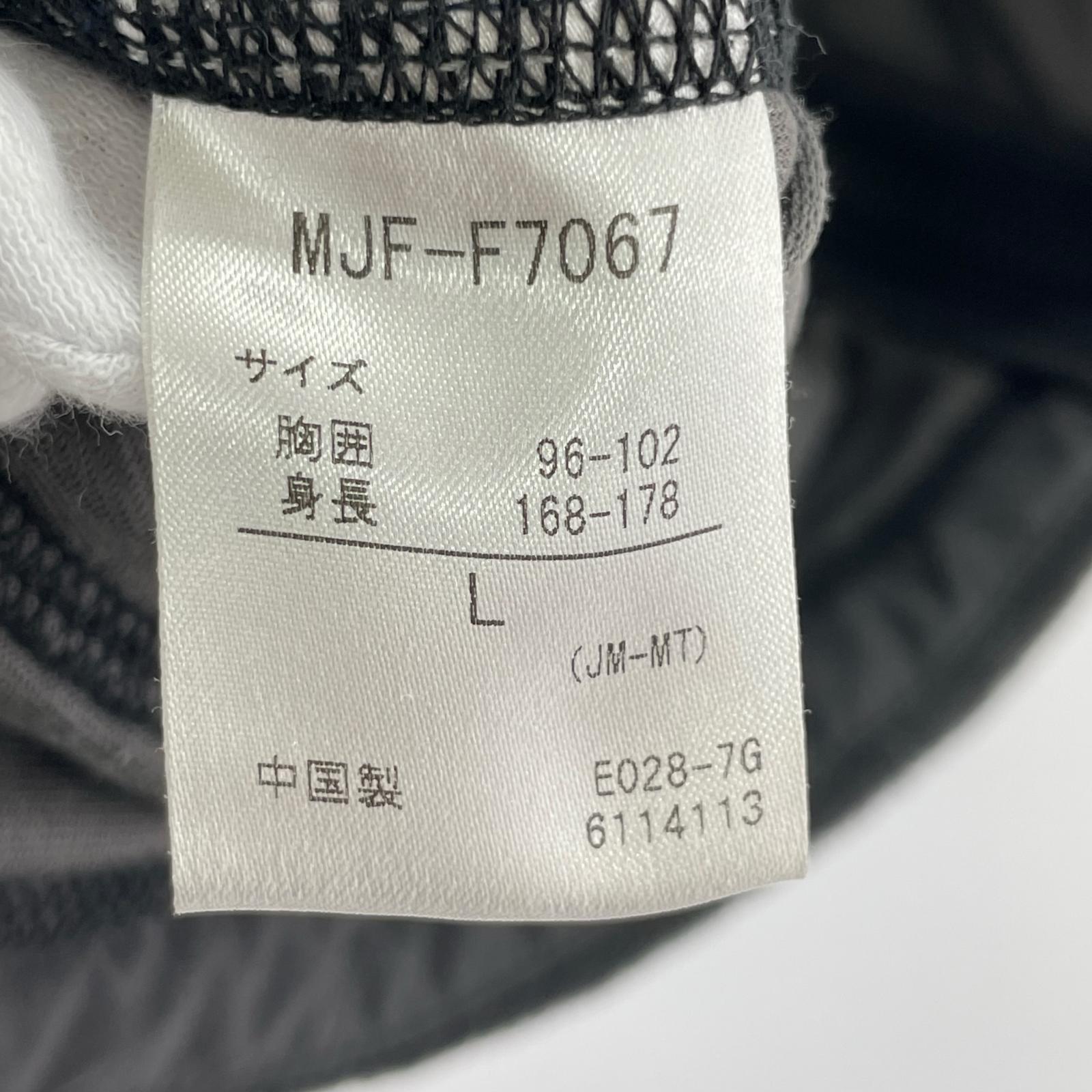 ジャケット フリースベスト 黒 (L) L ブラック