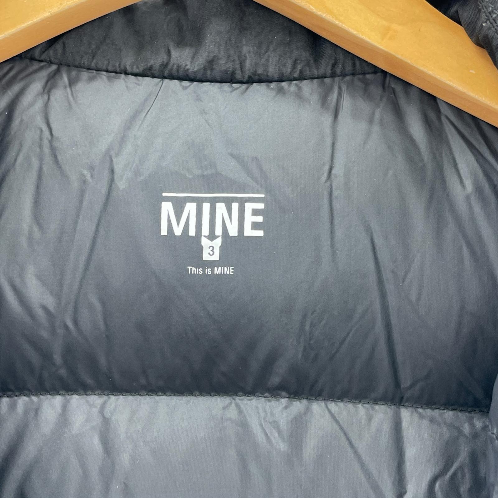 ダウンジャケット MINE USA×TAION/DOWN COACHS JACKET 3 ブラック
