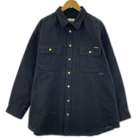 ジャケット KAMIYA 25SS BORO Duck Shirt S ブラック