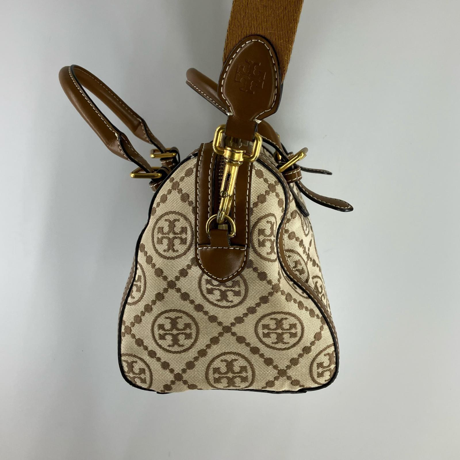 T MONOGRAM　JACQUARD　MINI　DUFFLE