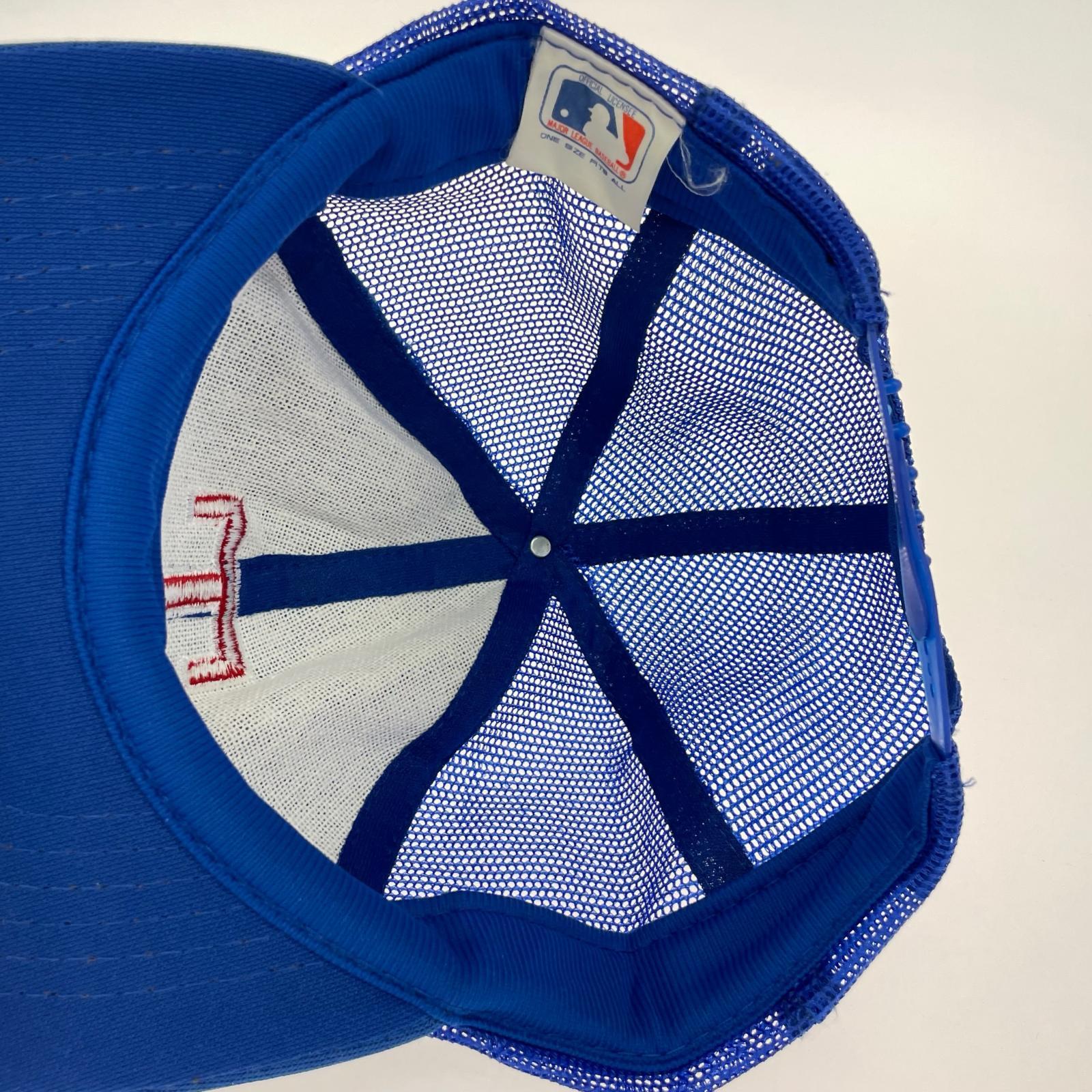 キャップ MLB ベースボールキャップ ブルー