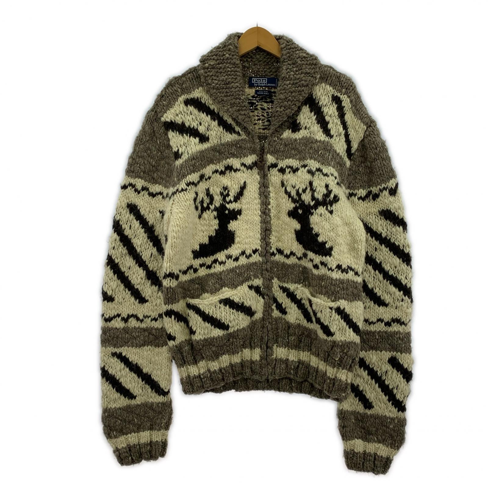 ニット HAND KNIT カウチン L