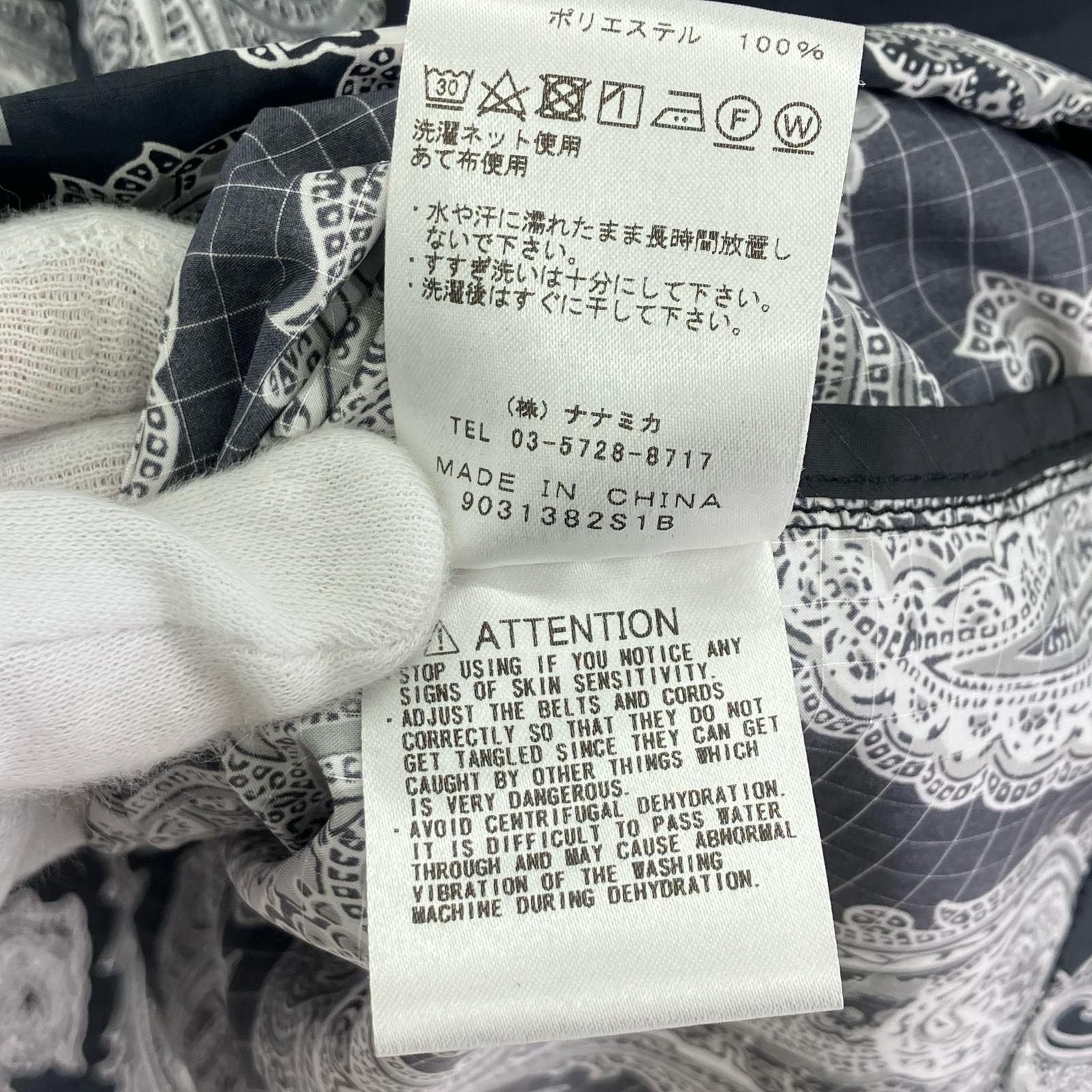 ジャケット Paisley Print Mountain Wind Parka（S) S ネイビー