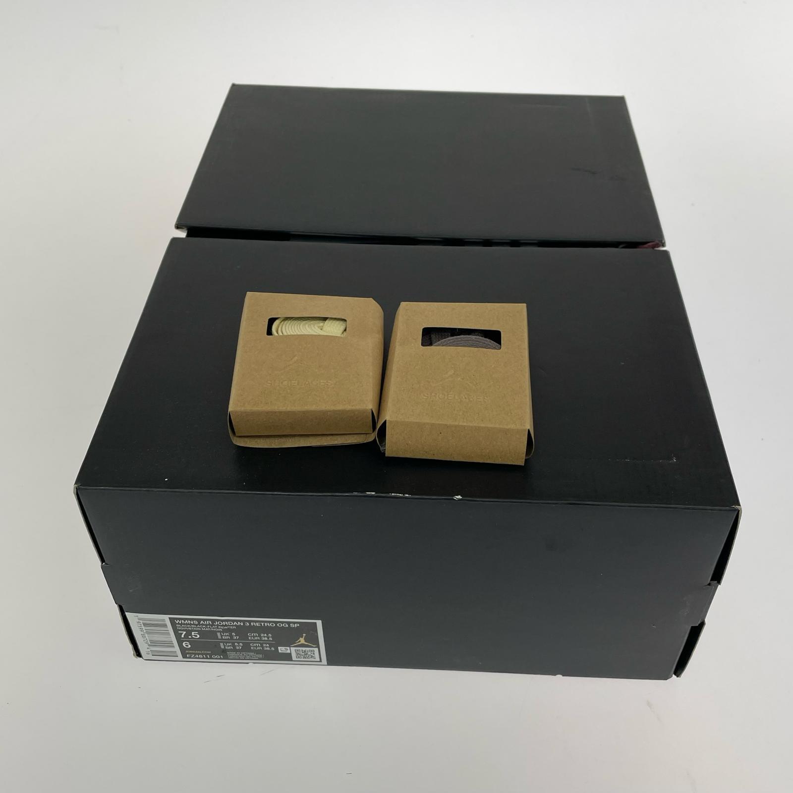 スニーカー WMNS AIR JORDAN 3 RETRO HIGH OG SP 24.5cm (US6 1/2 UK6 EU39) ブラック