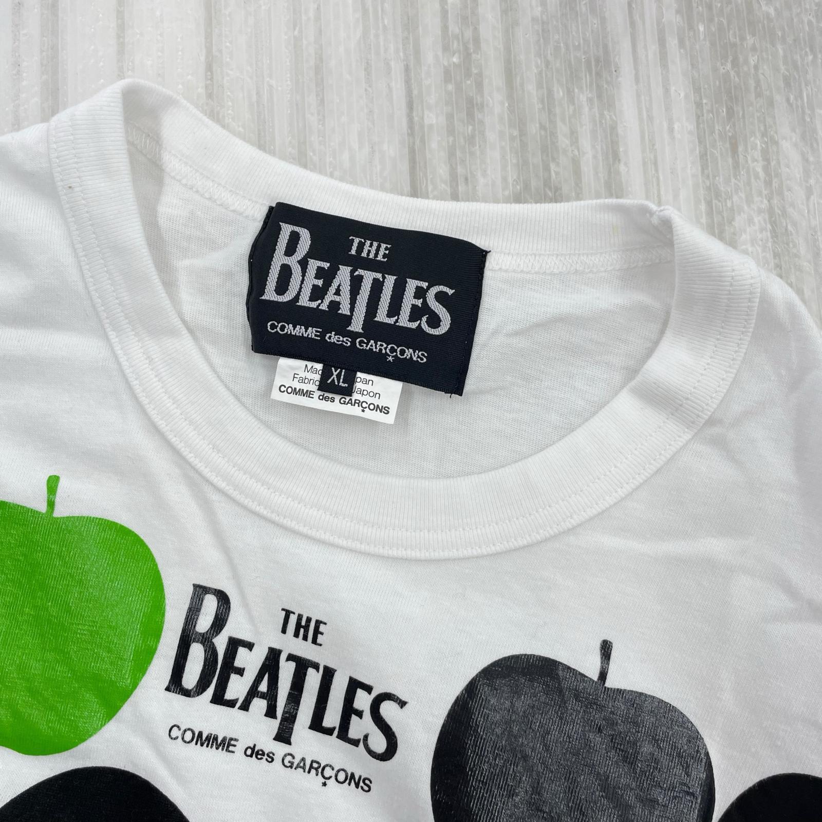 半袖Ｔシャツ COMME des GARCONS 半袖Tシャツ・カットソー　The Beatles XL 白 ホワイト