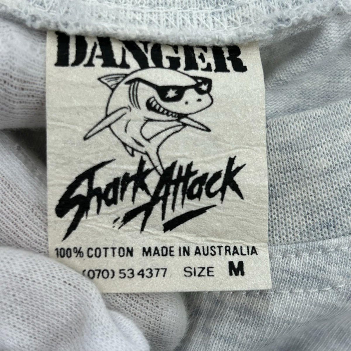 半袖Ｔシャツ Shark Attack グレー M グレー