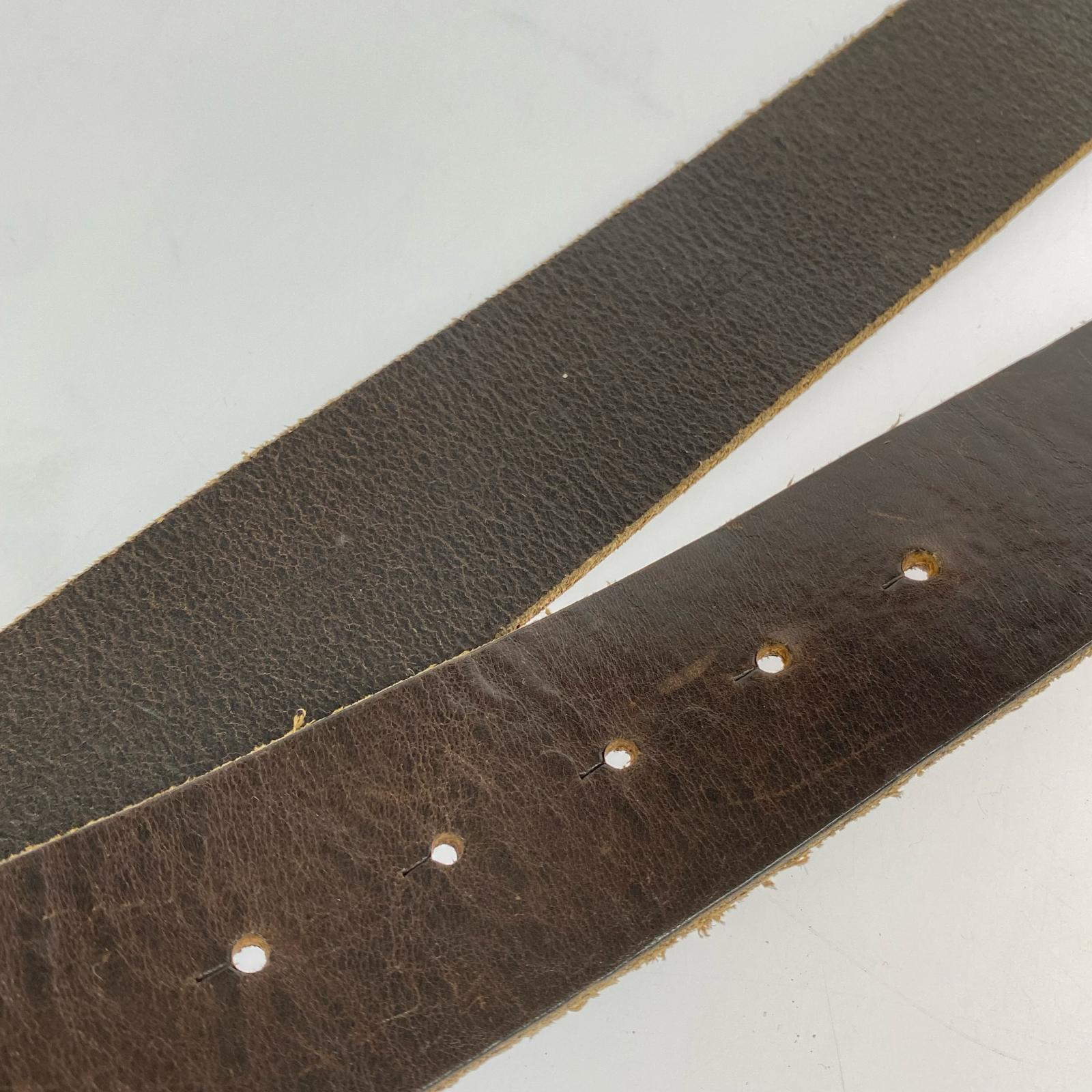 その他アクセサリー レザーベルト イタリア製 ブラウン