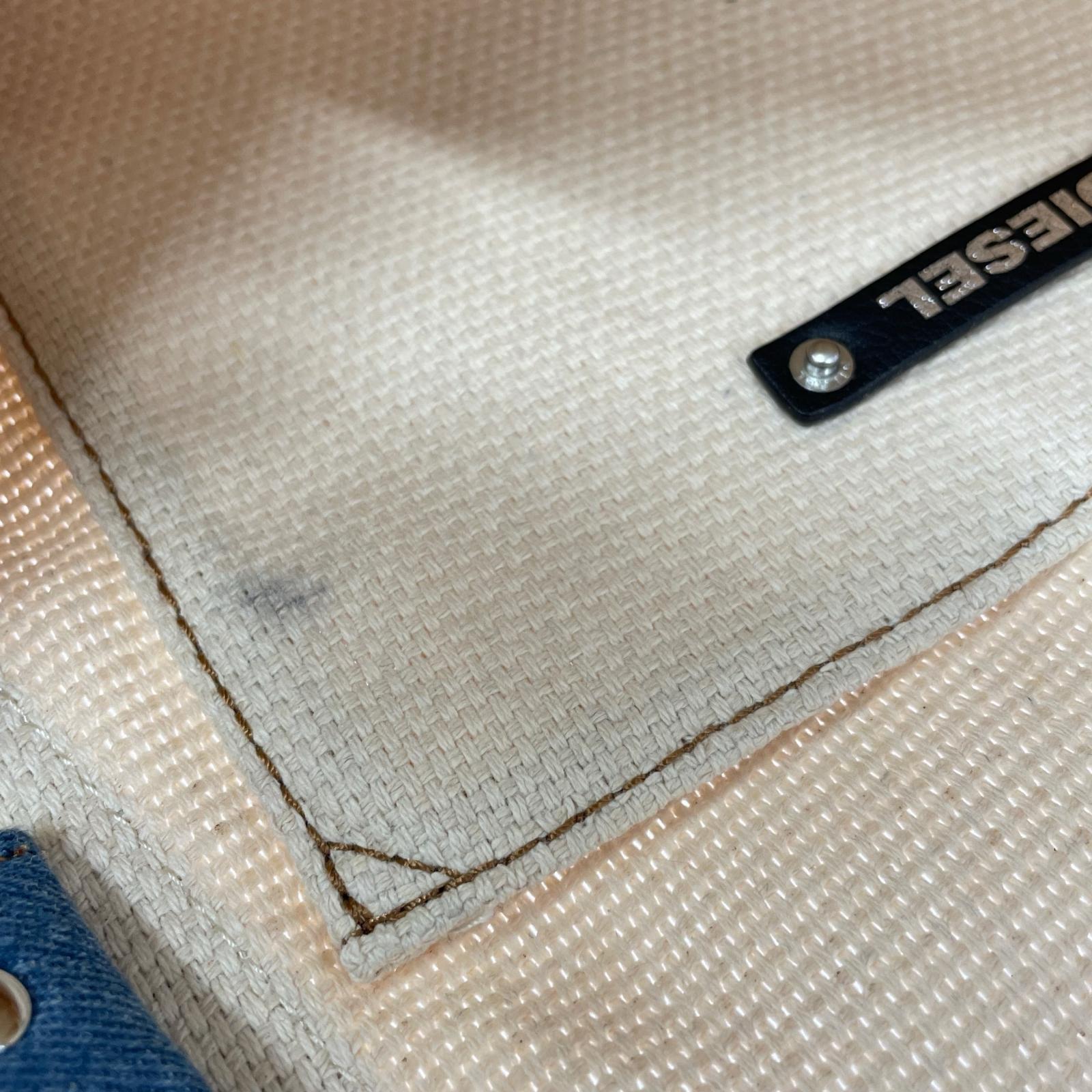 トートバッグ DIESEL キャンバス ベージュ