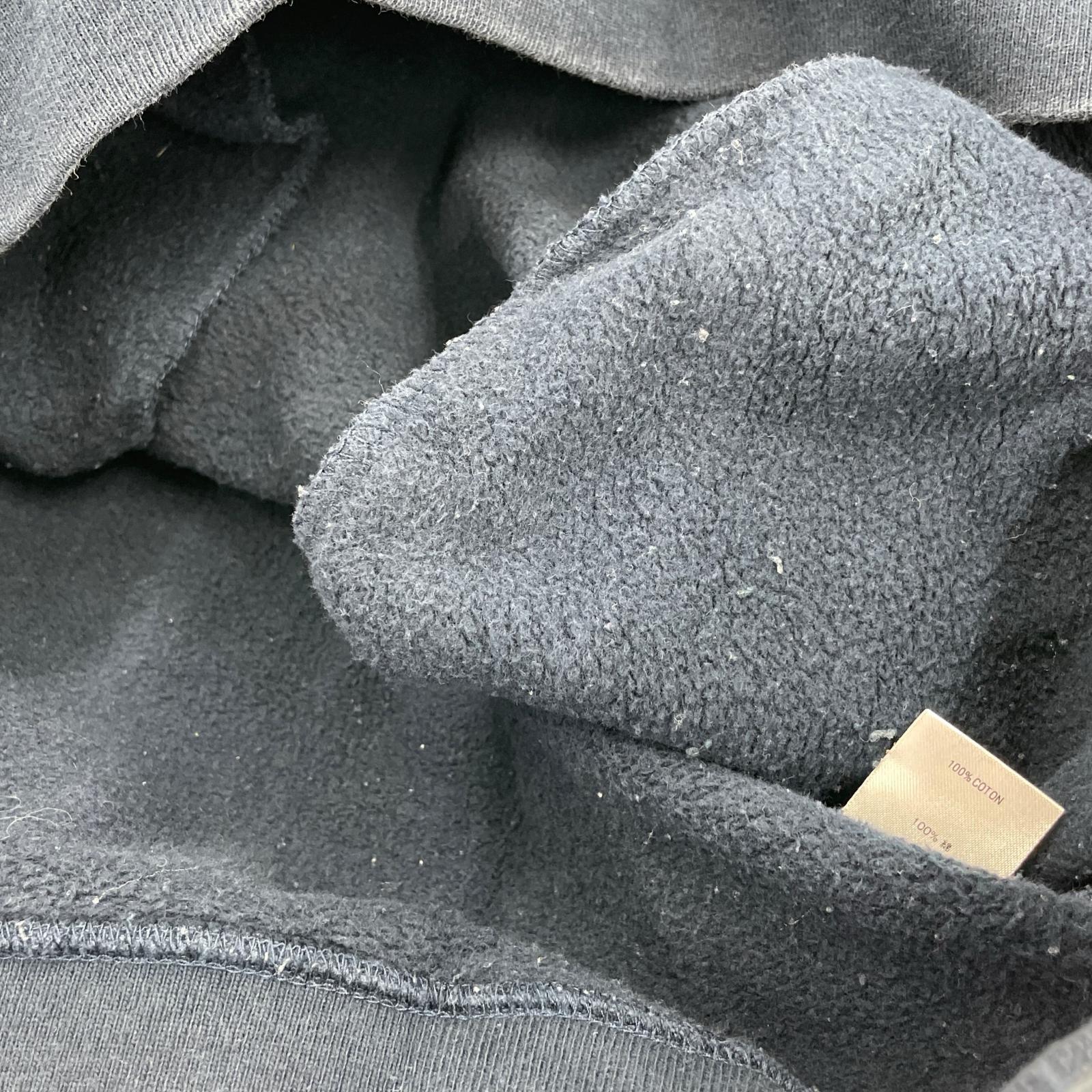 スウェット LOGO PIPING HALF ZIP M M ネイビー