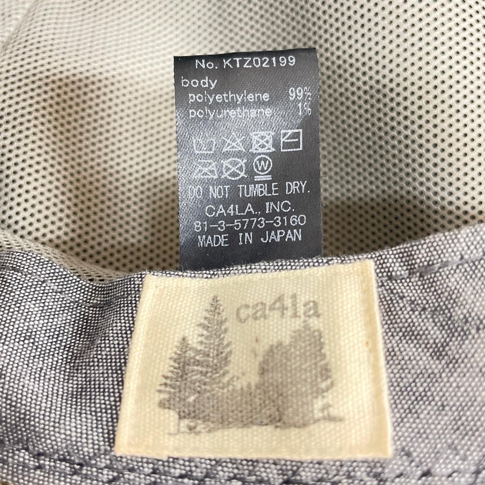 ハット ca4la ベージュハット ベージュ