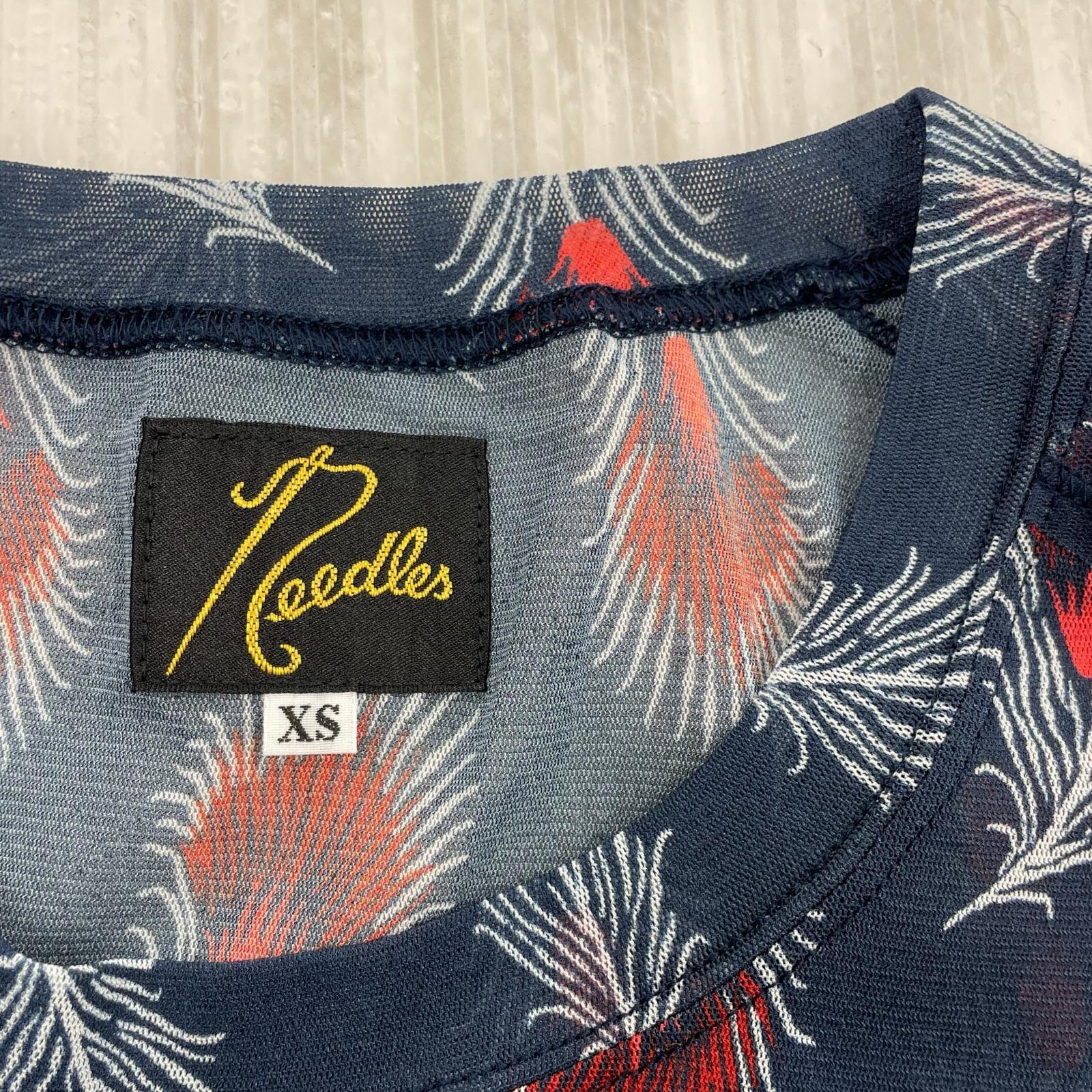 長袖Ｔシャツ セカンドスキン XS 総柄 NVY ネイビー