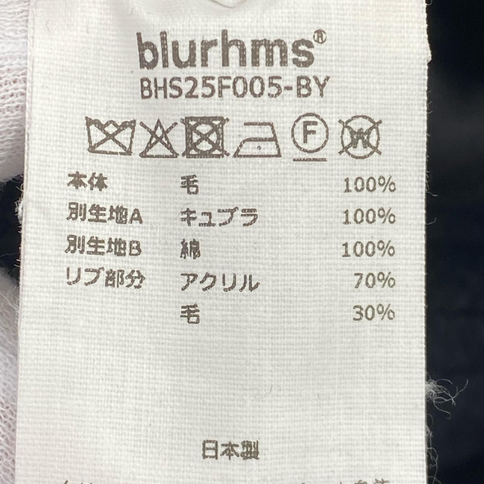 ブルゾン blurhms Tweed HB Harrington-2 ネイビー