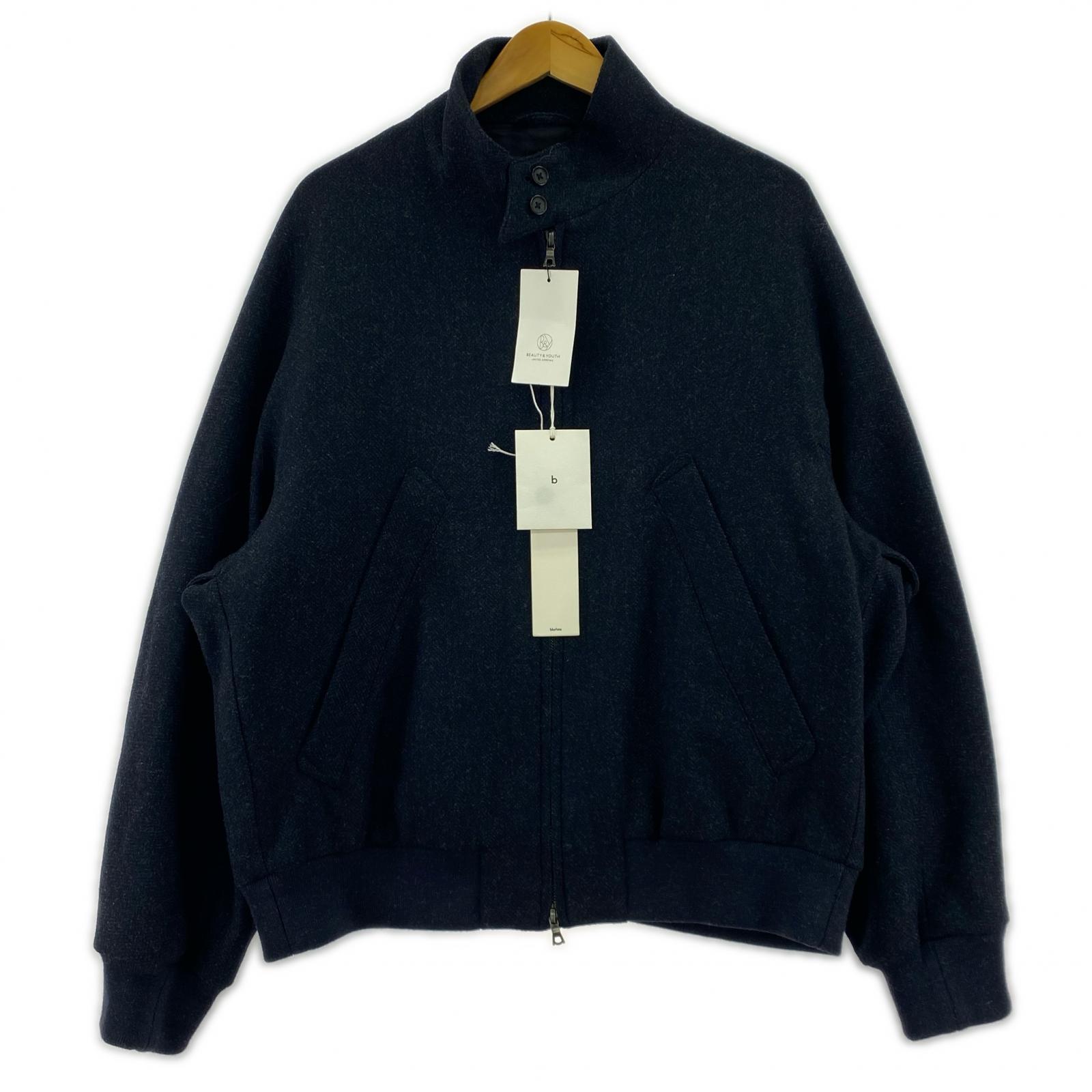 ブルゾン blurhms Tweed HB Harrington-2 ネイビー