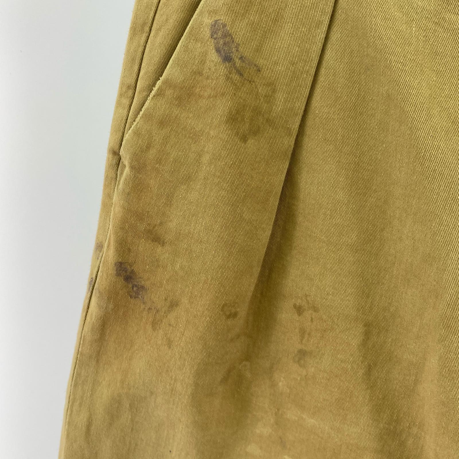 パンツ PAINT CHINO TROUSERS 1 ブラウン