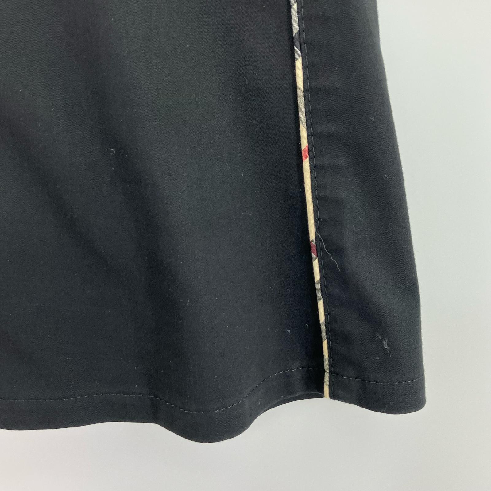 スカート BURBERRY サイドラインスカート ブラック