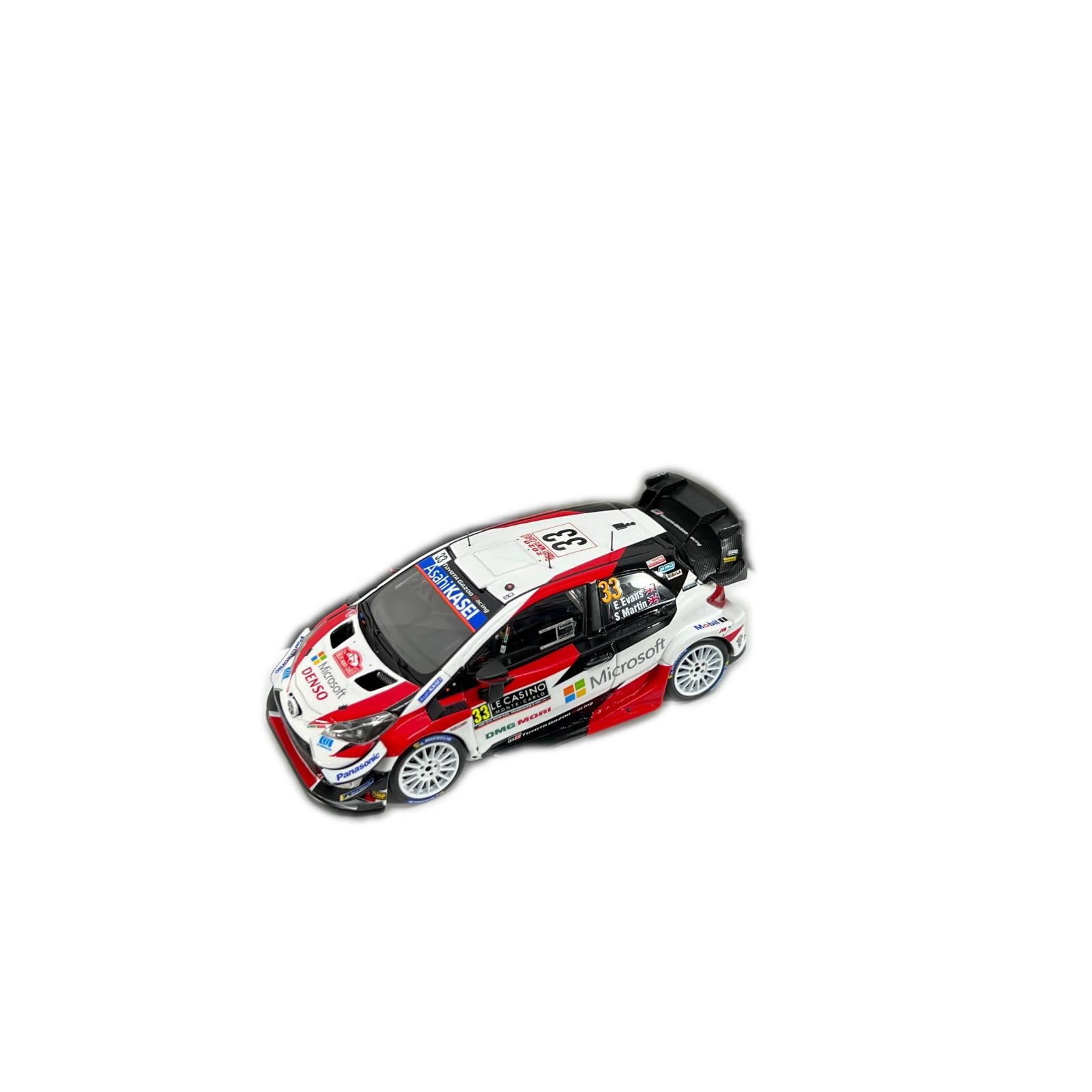 SPARK 1/43 TOYOTA Yaris WRC TOYOTA GAZOO スケールカー　 T O Y O T A Yaris W R C G AZ00 スケールカー