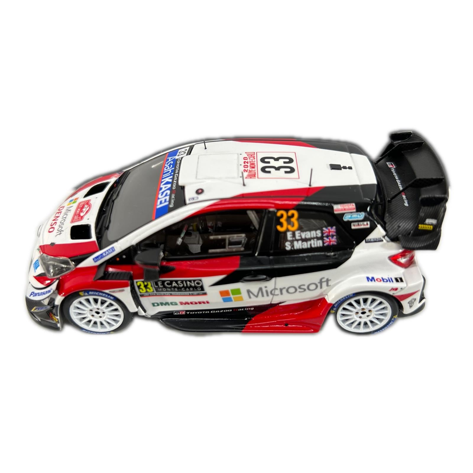 SPARK 1/43 TOYOTA Yaris WRC TOYOTA GAZOO スケールカー　 T O Y O T A Yaris W R C G AZ00 スケールカー