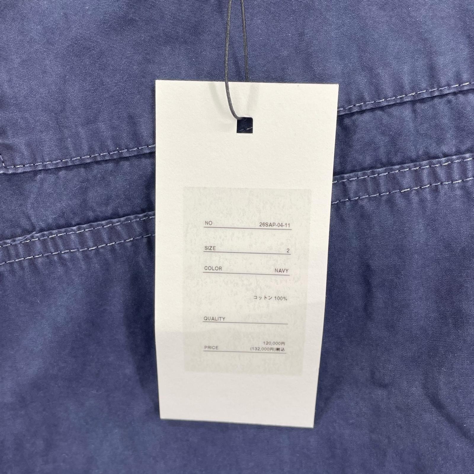 パンツ A.PRESSE 26SS Vintage Royal Navy Pants 2 ネイビー
