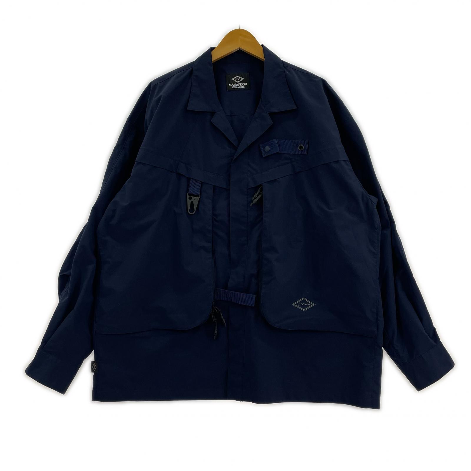 ジャケット EXTRA MILE INFINITY SHIRT L ネイビー