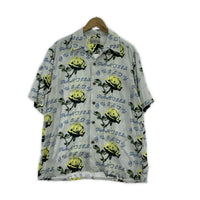 半袖シャツ HAWAIIAN SHIRT S/S (TYPE-3) 薔薇 アロハ M マルチカラー