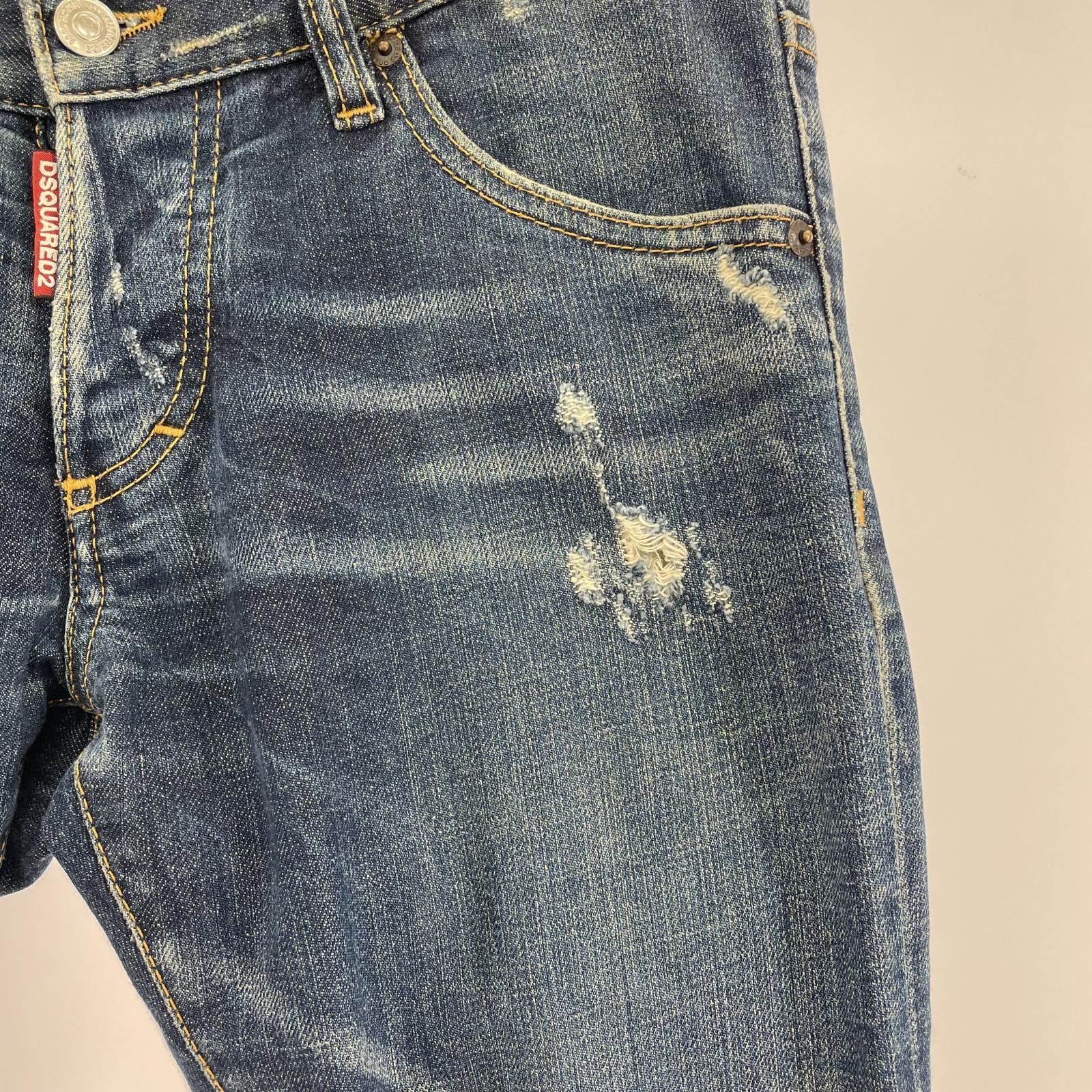 デニムパンツ skater jeans ｗ29 44 ブルー