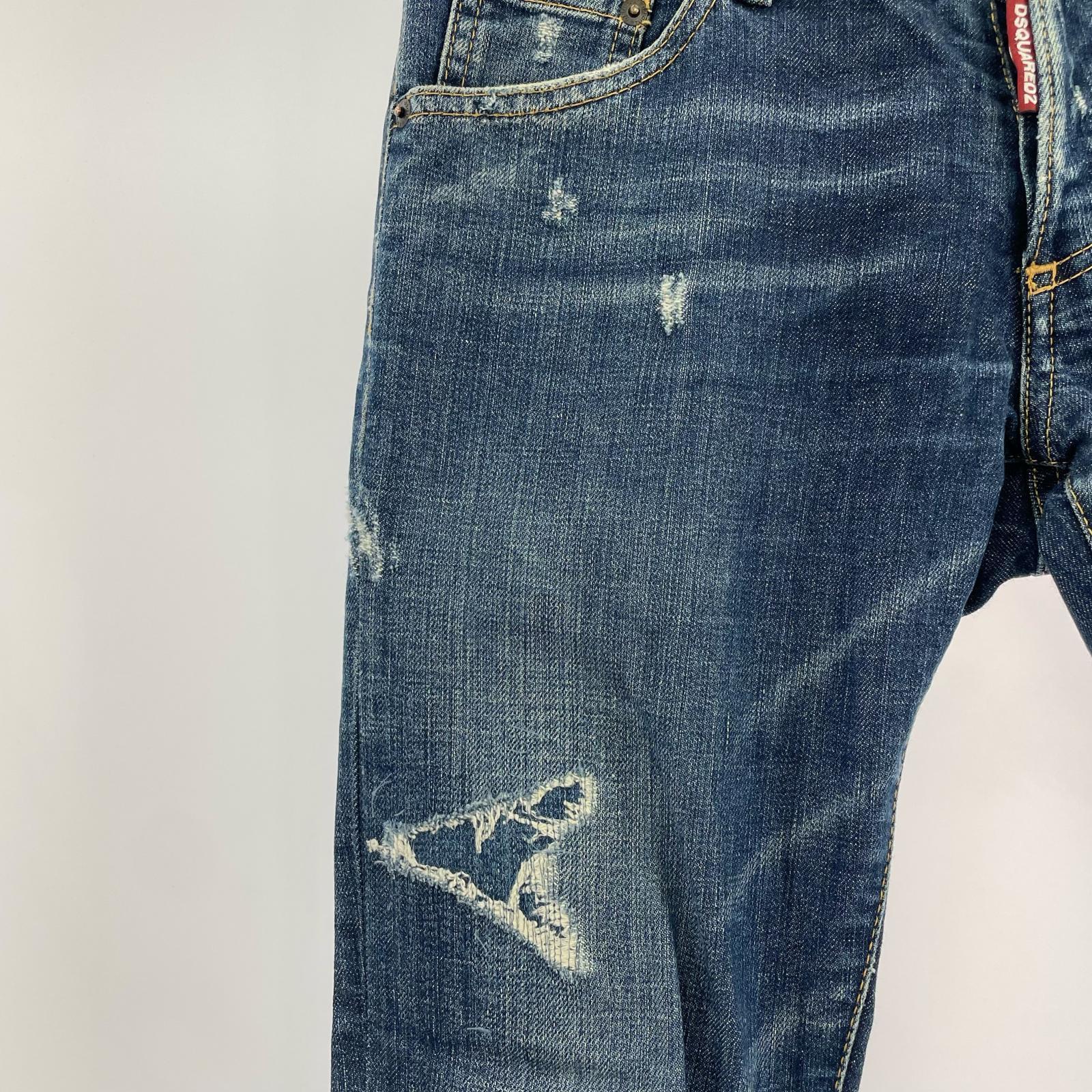 デニムパンツ skater jeans ｗ29 44 ブルー